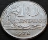 Moneda 10 CENTAVOS - BRAZILIA, anul 1978 *cod 393, America Centrala si de Sud