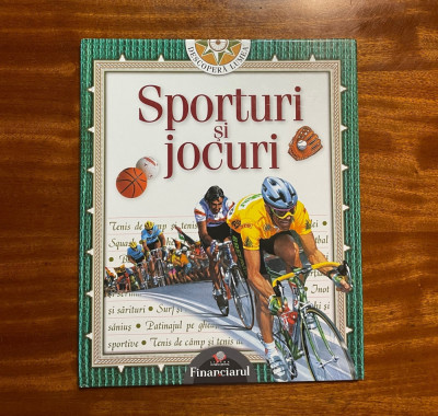 Album SPORTURI ȘI JOCURI (superb ilustrat!) foto