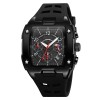 Ceas Digital Barbati SKMEI 9345 Negru , Functii Multiple, Design Fashion, Cronometru, Rezistent la Apa 3ATM