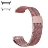 Curea metalica compatibila Samsung Galaxy Watch Ultra, Milanese Loop, Roz