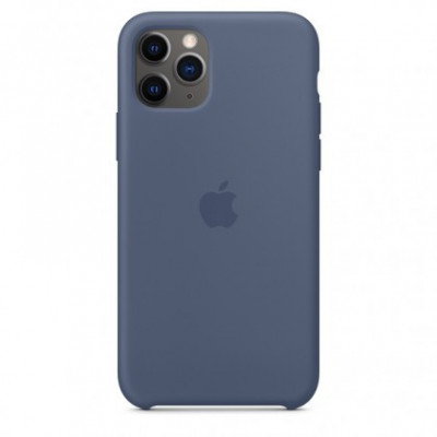Husa Silicon Apple iPhone 11 Pro, MWYR2ZM/A, Alaskan Blue, Original Blister foto