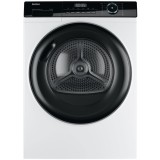 Uscator de rufe Haier HD80-A2939-S, Pompa de caldura, 8 kg, 15 programe, Clasa E, iRefresh, Program Hygienic, Alb