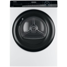 Uscator de rufe Haier HD80-A2939-S, Pompa de caldura, 8 kg, 15 programe, Clasa E, iRefresh, Program Hygienic, Alb