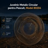 Juvelnic Metalic Circular pentru Pescuit, Model 80204