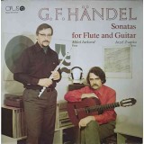 Disc vinil, LP. SONATAS FOR FLUTE AND GUITAR. MILOS JURCOVIC - FLUTE. JOZEF ZSAPKA - GUITAR-G.F. HANDEL-239370