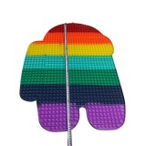 Jucarie antistres din silicon, flippy&Acirc;&reg;, pop it now and flip it, among us, 85 cm