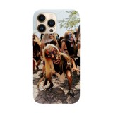 Husa compatibila cu Apple iPhone 14 Pro model Tribal dance, Silicon, TPU, Viceversa