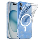 Husa pentru iphone 16 - sparkleskin premium - clear