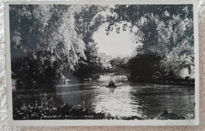 Carte postala, Bucuresti, parcul Cismigiu, 1939 foto