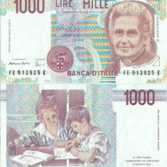 1995 (18 XII), 1.000 lire (P-114c.1) - Italia!