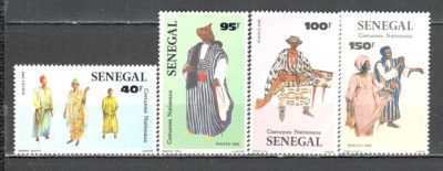 Senegal.1985 Costume populare MS.191 foto