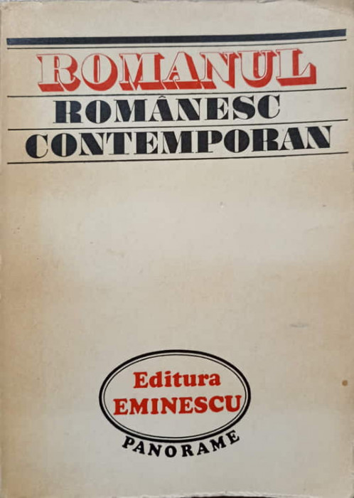 ROMANUL ROMANESC CONTEMPORAN-ION VLAD, CORNEL ROBU