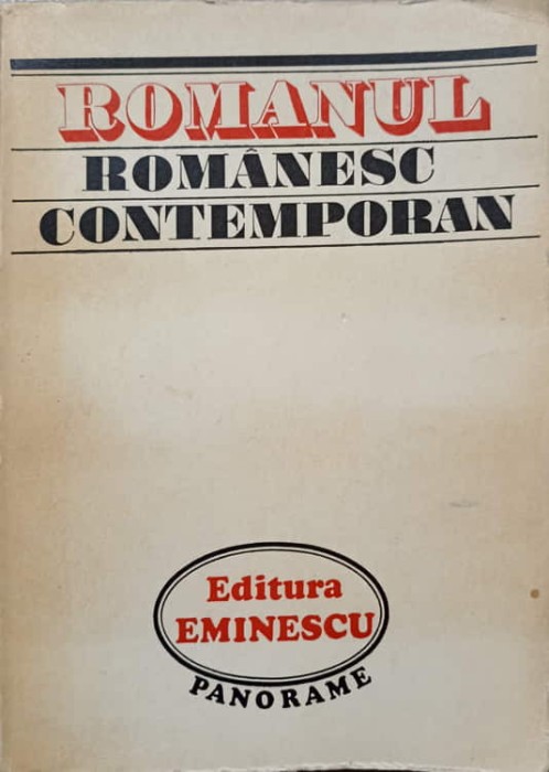 ROMANUL ROMANESC CONTEMPORAN-ION VLAD, CORNEL ROBU-138494