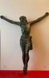 CRUCIFIX, ICOANA, SCULPTURA ISUS 56/48 cm.