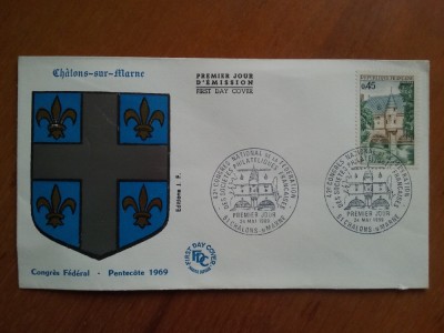 1969-Congres national filatelic-F.D.C. foto