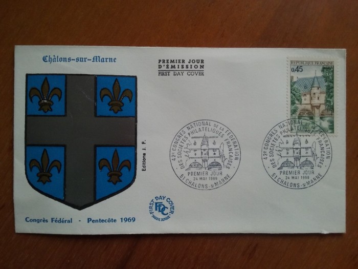 1969-Congres national filatelic-F.D.C.