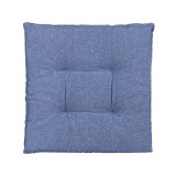 Perna pentru scaun, 40x40 cm, Albastru, Bumbac/Poliester, ATU-081993, Oem