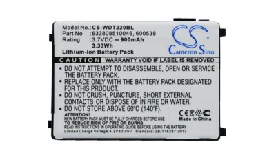 Cameron Sino 900mAh Datalogic Falcon PT40,Falcon PDT Baterie foto