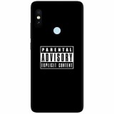 Husa silicon pentru Xiaomi Mi 8 SE, Parental Advisory