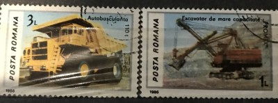 (1) Timbre Serii Romania Automobile foto