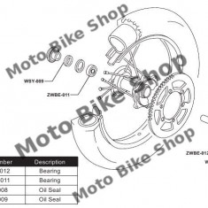 MBS Kit rulmenti +semeringuri roata spate YZ125/ YZ250/ YZ250F/ YZ450F, Cod Produs: PWRWKY08421VP