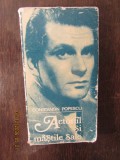 CONSTANTIN POPESCU - ACTORUL SI MASTILE SALE,DEDICATIE SI AUTOGRAF