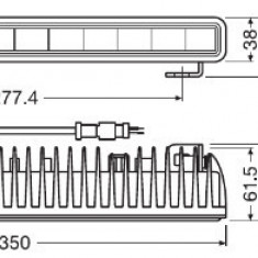 Proiector LED 6000K, 2600 LM - LEDriving Lightbar SX300-SP Osram