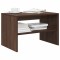 Gossi dulap tv stejar maro 60x40x40 cm lemn prelucrat