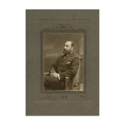Grigore Rioșanu, fotografie de epocă, atelier Julietta foto