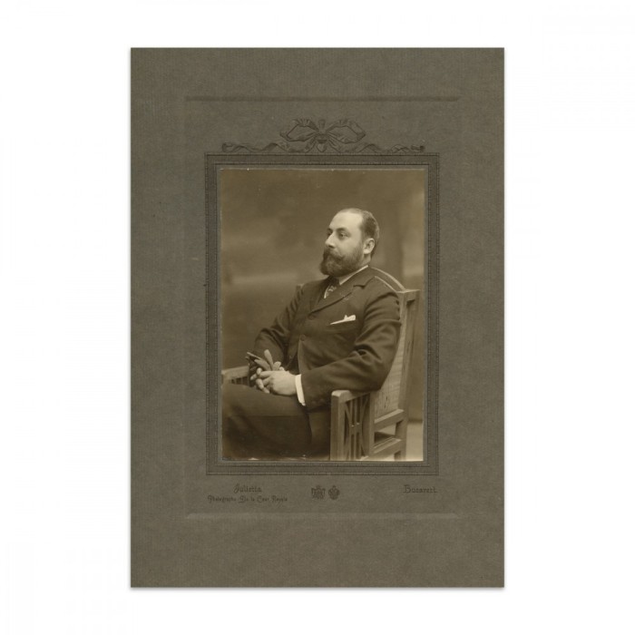 Grigore Rioșanu, fotografie de epocă, atelier Julietta