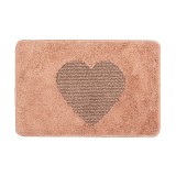 Cumpara ieftin Covoras baie textil roz maro 58x38x1 cm