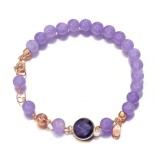 Cumpara ieftin Brățară Lilou din jad lavandă