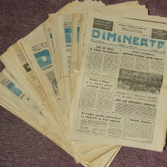 64 ziare Dimineata aparute intre lunile Aprilie-Septembrie 1990 (Mineriada)