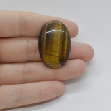 Cabochon ochi de tigru 34x23x6mm c18