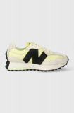 New Balance sneakers 327 culoarea galben, WS327WG