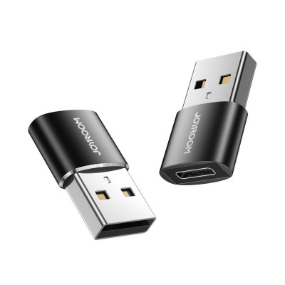 Adaptor Joyroom Adaptor USB Tip C (femă) La USB (mascul) Negru (S-H152 Negru) S-H152 BLACK foto