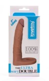 Dildo The Ultra Soft Double, 18 cm, TPE