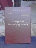 REGULAMENT DE EXPLOATARE TEHNICA C.F.R.