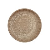 Platou decorativ AK3323014, MDF, nuanta naturala, 30 cm