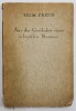 AUS DER GESCHICHTE EINER INFANTILEN NEUROSE - Sigmund Freud, 1924, Psihologie, Internationaler Psychoanalytischer Verlag, Coperta Originala