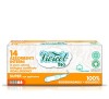 Tampoane din bumbac bio hipoalergenic, compostabil, cu aplicator (14 buc) - 3 picaturi - VIVICOT BIO