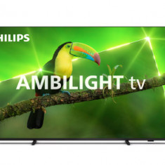 Televizor Philips AMBILIGHT tv LED 75PUS8008, 189 cm, Smart TV, 4K Ultra HD, Clasa F (Model 2023)