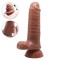 Dildo Clasic Beautiful Baron, Brun, 19.5 cm