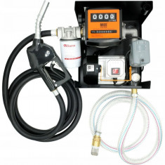 Kit complet Pompa transfer combustibil, 70 l/min, 550W, sistem Auto-Stop, KP8218
