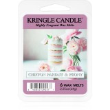 Kringle Candle Chiffon Parfait &amp; Peony ceară pentru aromatizator 64 g