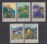 RUSIA , U.R.S.S. 1976 MI.4545-4549 MNH
