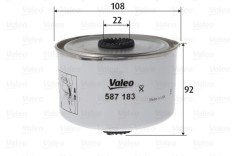 VALEO 587183 filtru combustibil