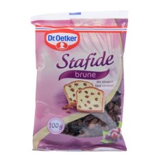 Stafide Brune fara Samburi Dr. Oetker, 100 g, Stafide fara Samburi Brune, Stafide Dr. Oetker, Stafide din Struguri fara Samburi, Fructe Uscate Dr. Oet foto