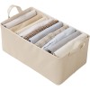 Cutie de depozitare tip cos, flippy, material piele ecologica, pliabila, 47x28x20 cm, 26 l, cadru metalic, cu manere, bej