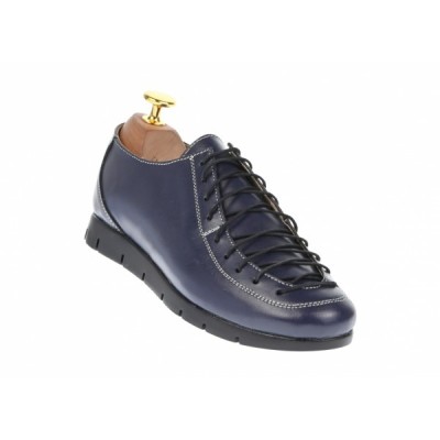 Pantofi dama casual din piele naturala - P515BLM foto